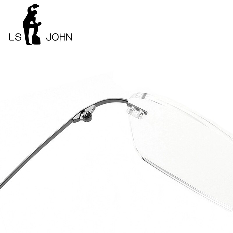 LS JOHN Memory – lunettes de lecture en titane pour hommes, Anti-rayons bleus, Anti-fatigue, presbytie, 1.0, 1.5, 2.0, 2.5, 3.0, 3.5, 4.0