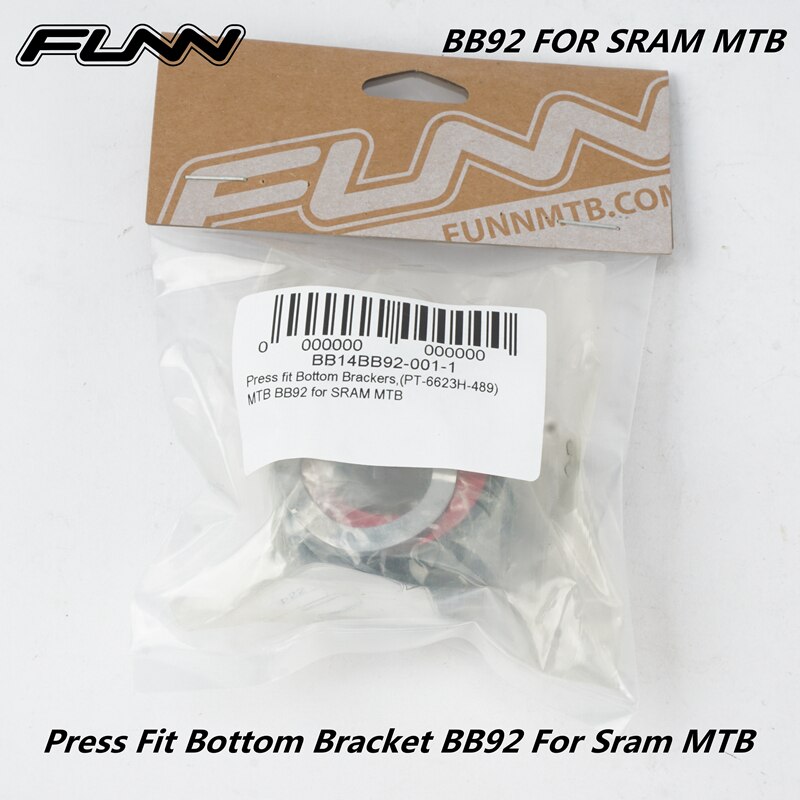 FUNN BSA PRESS FIT BOTTOM BRACKET REPLACEMENT BB SETS BSA 68 73MM PRESS FIT BB92 FOR SHIMANO SRAM MTB
