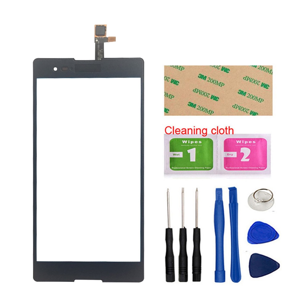 6.0'' LCD Display For Sony Xperia T2 Ultra D5303 D5322 D5306 XM50h LCD Display Touch Screen Sensor Tools 3M Glue: Black Touch Screen