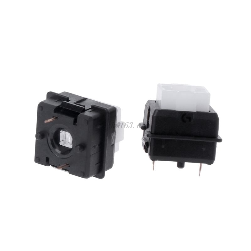 2 stk original romer-g switch omron akse til logitech  g910 g810 g413 k840 rgb akse tastatur switch