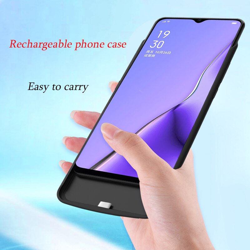6800mAh Power Bank Battery Charger Case For OPPO A5 Case External Backup Charging Cover For OPPO A9 Battery Case