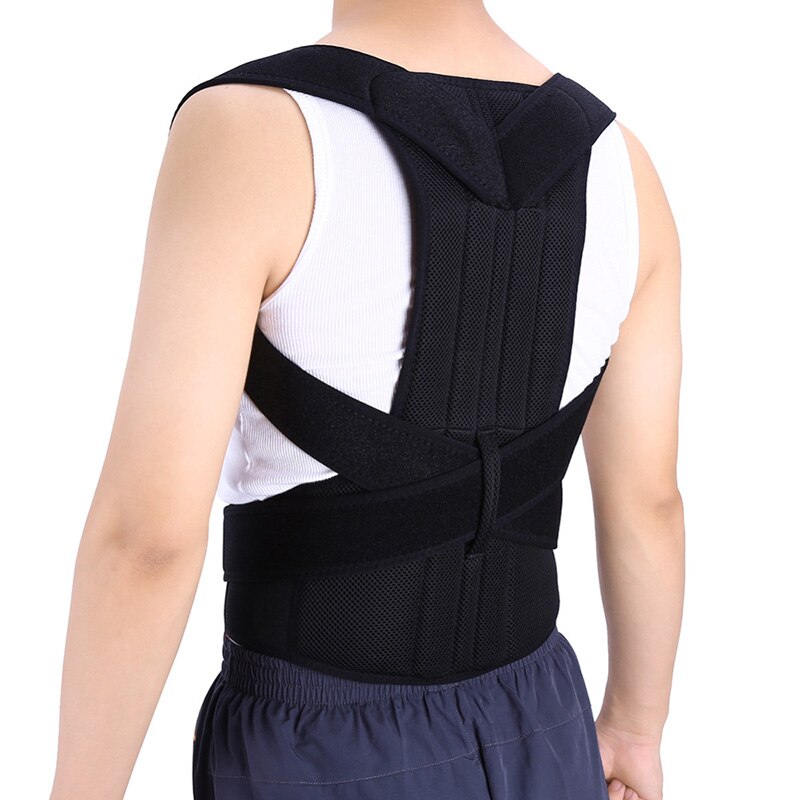 Posture Corrector Adjustable Back Shoulder Support Correction Brace Belt Band for Men Women HSJ88