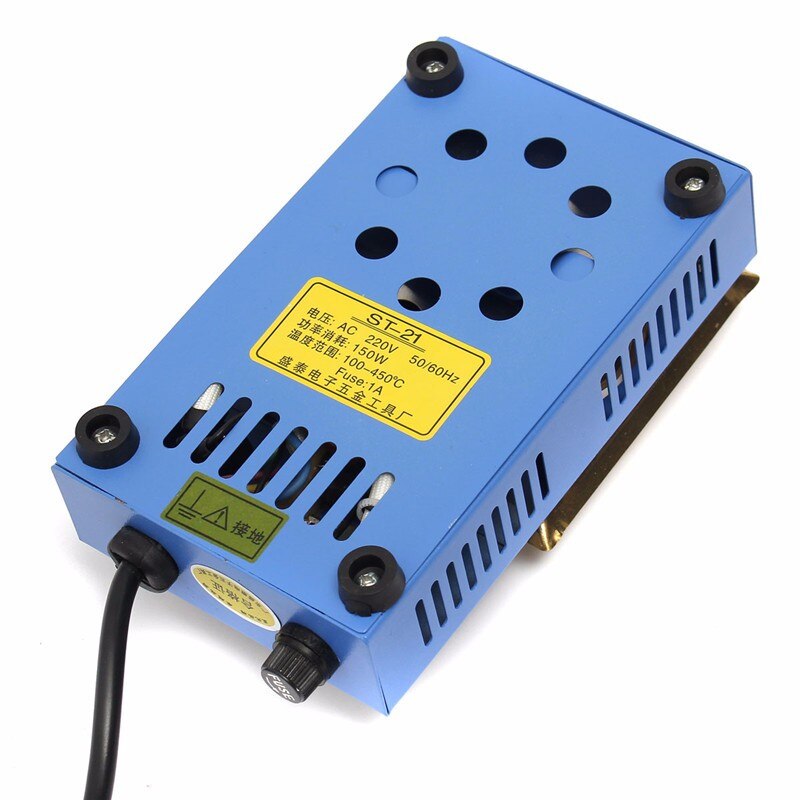 Solder Pot Soldering Desoldering Bath Titanium Plate 50mm 150W 200-450 Celsius Electric Soldering Irons