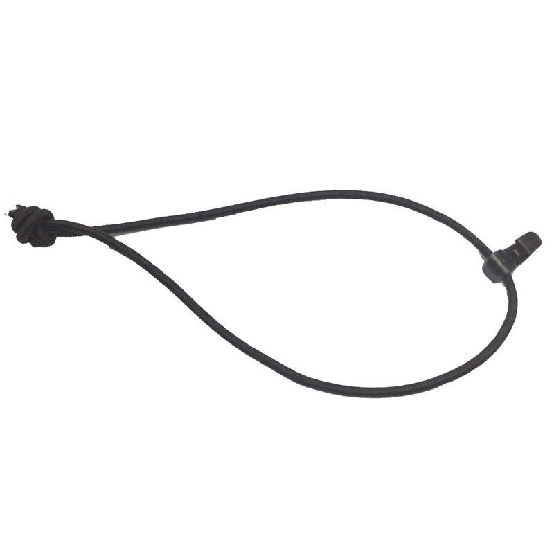 1 st svart utomhus utvändigt band plast krok sladd elastisk bungee ryggsäck krok rep med verktyg rep delar spänne band  w2 d 6