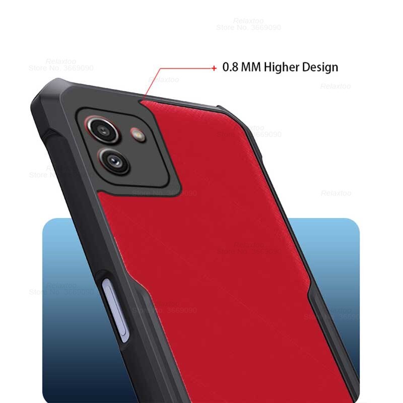 Przezroczysty akryl Heavy Duty tylna obudowa telefonu do Samsung Galaxy A03 S A 03 S 03 S 02S A02S SamsungA03 obudowa odporna na wstrząsy chroń Fundas