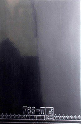 SANWEI T88-1 Tensor Table Tennis Rubber Forehand Pips In Half-Sticky Ping Pong Rubber for Near Table Fast Attack: 39 degrees BLACK