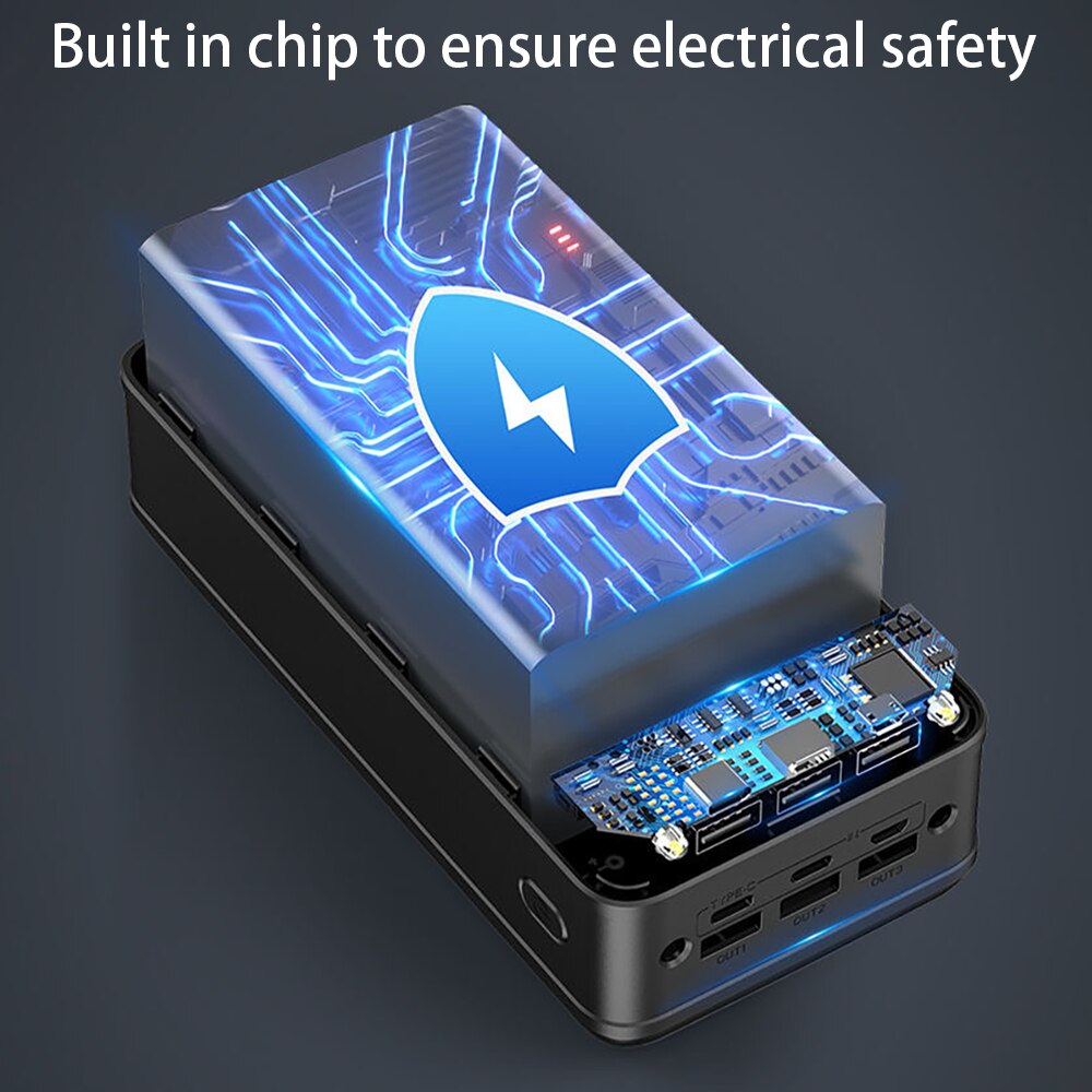enhanced fast charging 100000mAh power pack high-capacity mobile power universal 5v3a fast charging