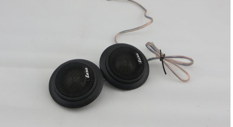 one pair 120W 25mm ASV car audio speaker tweeter Super Power Loud Speaker for Car Stereo Flush/Surface Mount