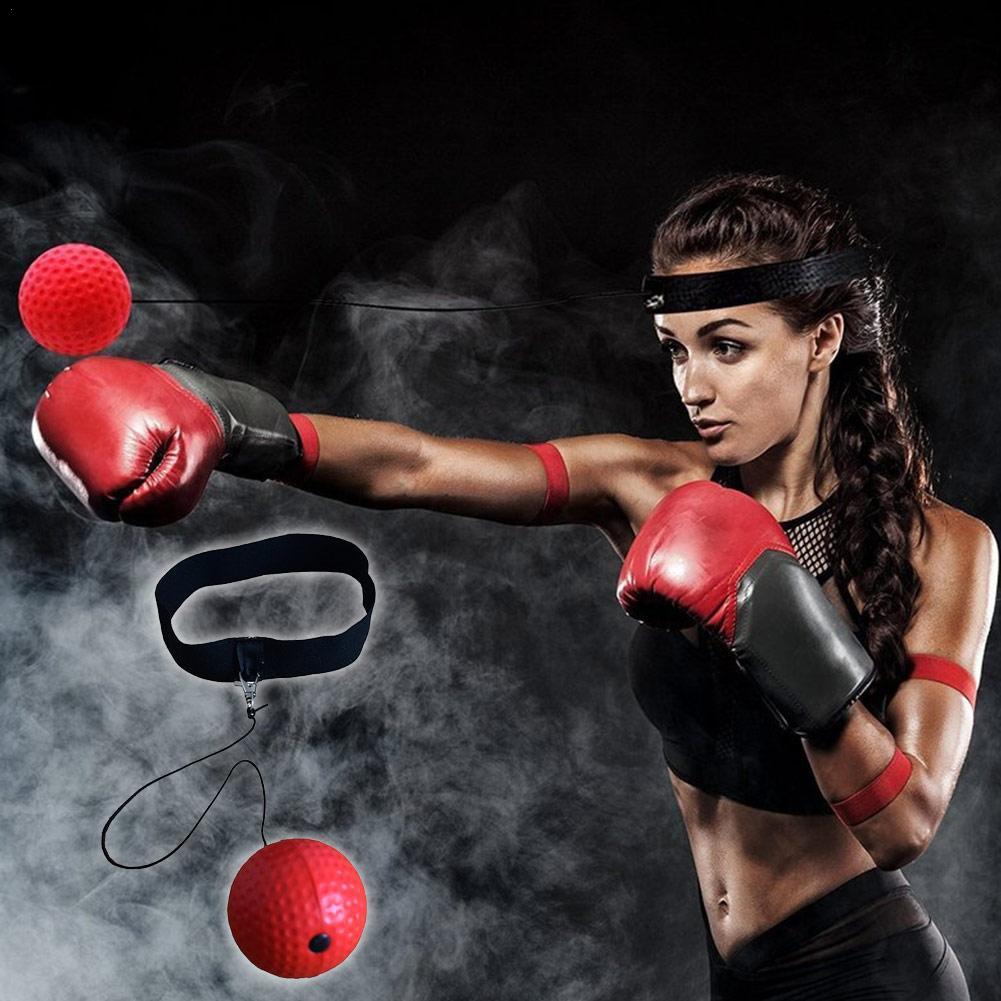 Pu Bal Hoofd Slijtage Speed Bal Boksen Magische Bal Reactie Strijd Coördinatie Vent Snelheid Bal Vermogen Reactie Training Fist