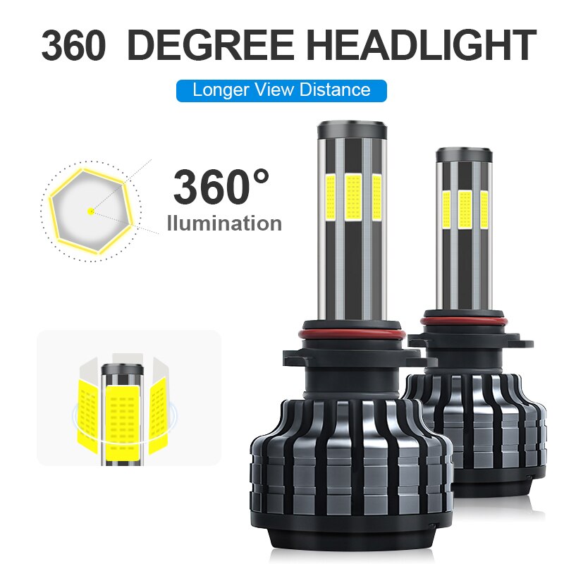 LED BULBS Kit 9012 Canbus Headlight 12V Car Lamp 2... – Grandado