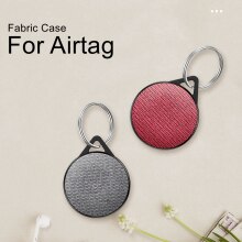 Tkanina ochronna skrzynka dla robić AirTag naganiacz zwierza pełna ochrona twarda obudowa pokrywa dla robić Airtag monitor lokalizacji z klamrą