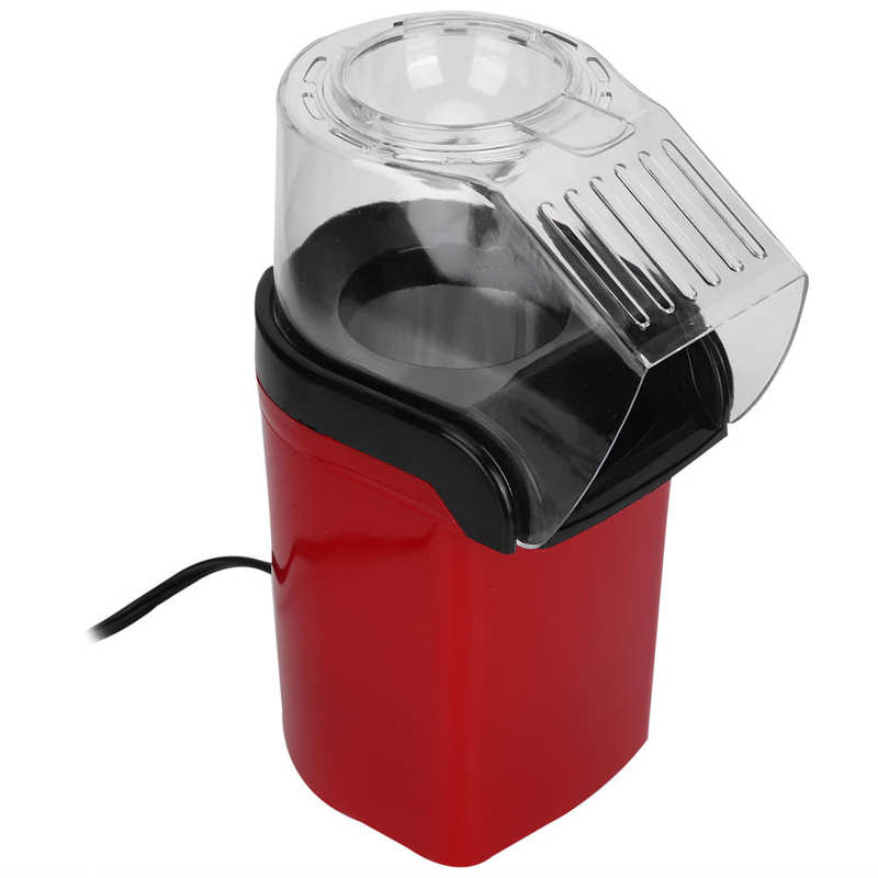 Mini Popcorn Maker Popper Fast Household Electric Automatic Popcorn Making Machine Red Household Kitchen Appliances