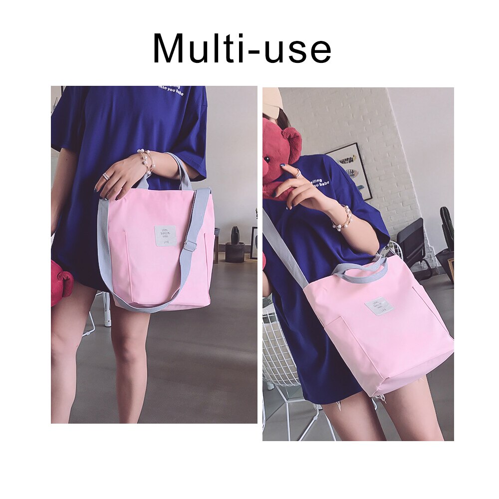 Donne della Tela di Canapa del Sacchetto di Spalla Delle Signore Casual di Velluto A Coste di Stoffa Morbida Borsa Con Tracolla Libri Sacchetto di Strisce di Stoffa Femminile Della Borsa di Borse per la Spesa