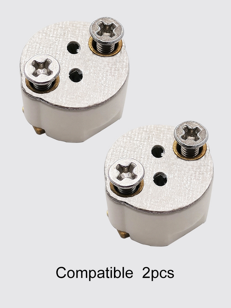 Bw 913 lampeholdere  g6.35 gy6.35 gz6.35 24v 12.5a halogenpæresokkel til dräger martin kirurgi skyggefri lamper: Beige
