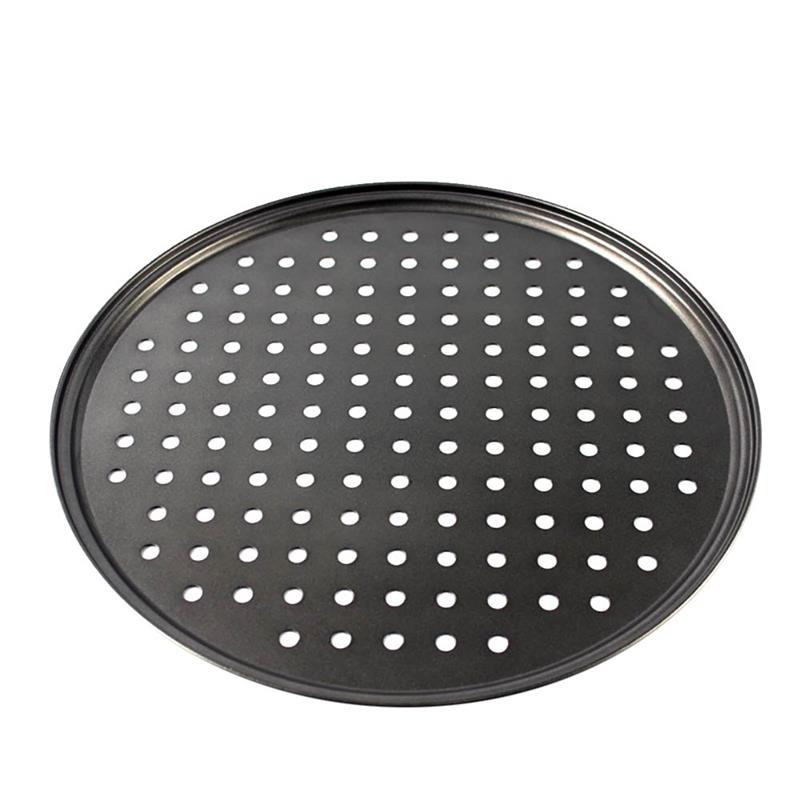 Pizza Lade Koudgewalste Plaat Pizza Pan Bakplaat Met Gaten Non-stick Pizza Pannen Non-stick Pizza bakken Set Gaten Pizza Trays