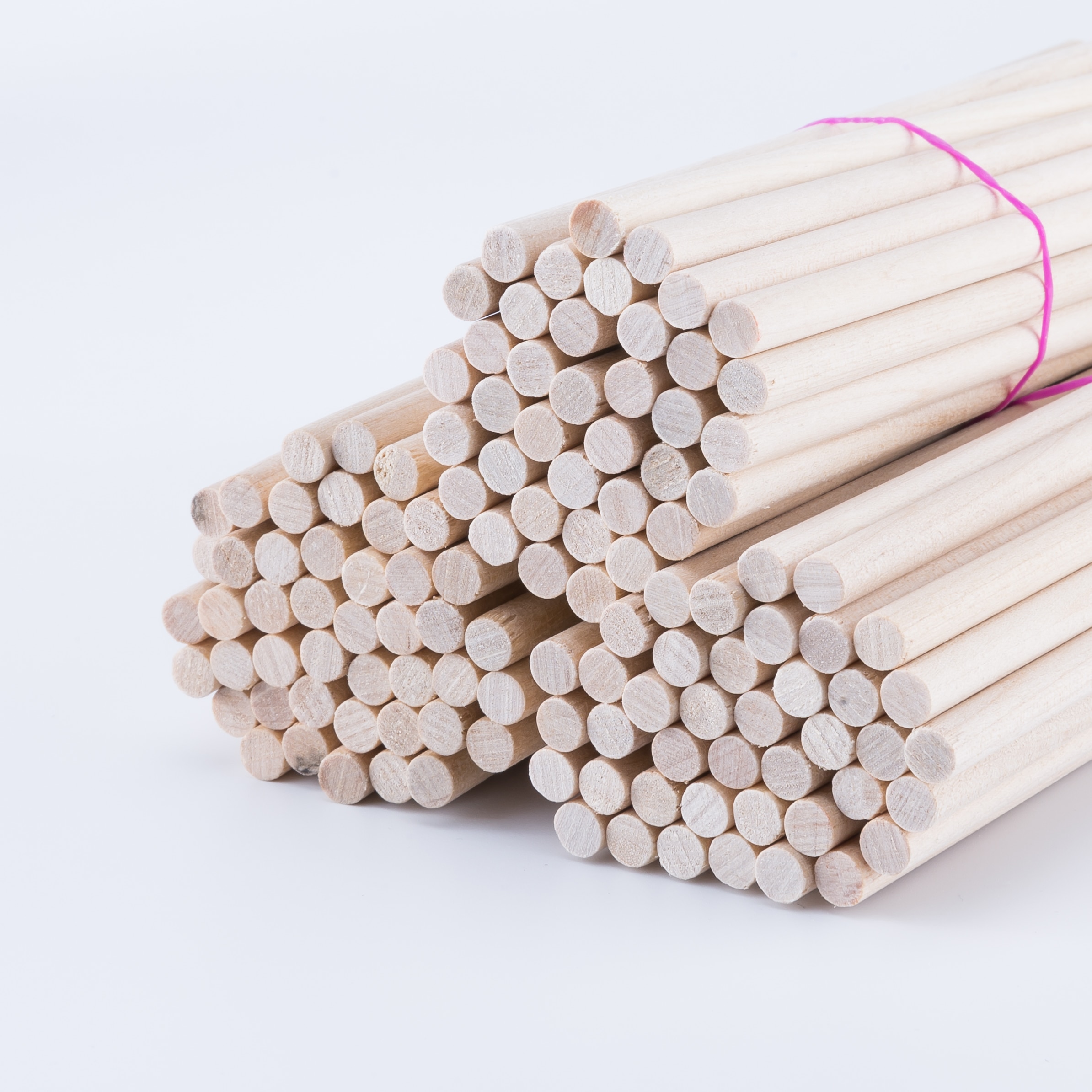 25/50Pcs 0.15cm Maple Round Wooden Rods Sticks Premium Durable Wooden Dowel for DIY Crafts Building Model DIY Food Craft