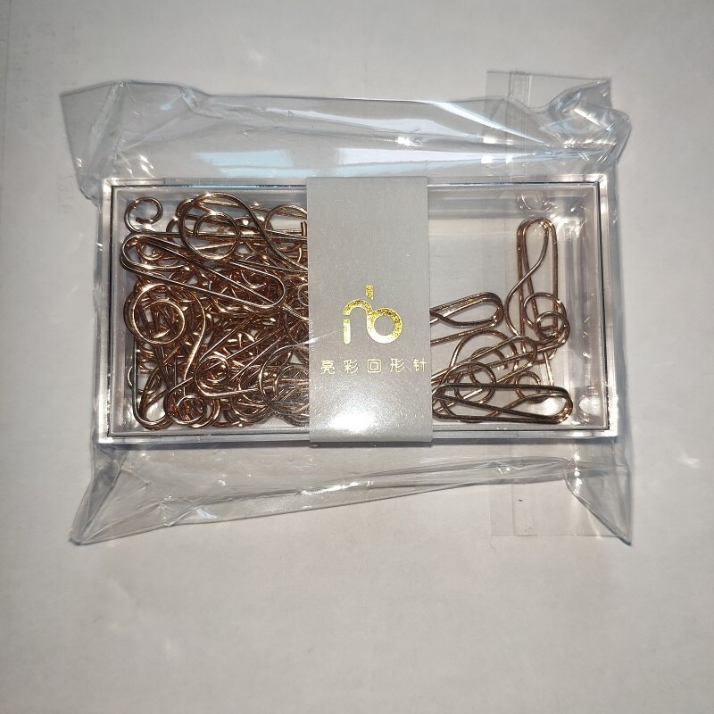 Clips de papel con forma de nota musical, decoración decorativa de oro para oficina, papelería, Clip de papel dorado, Clips de papel al por mayor, clip Kawaii