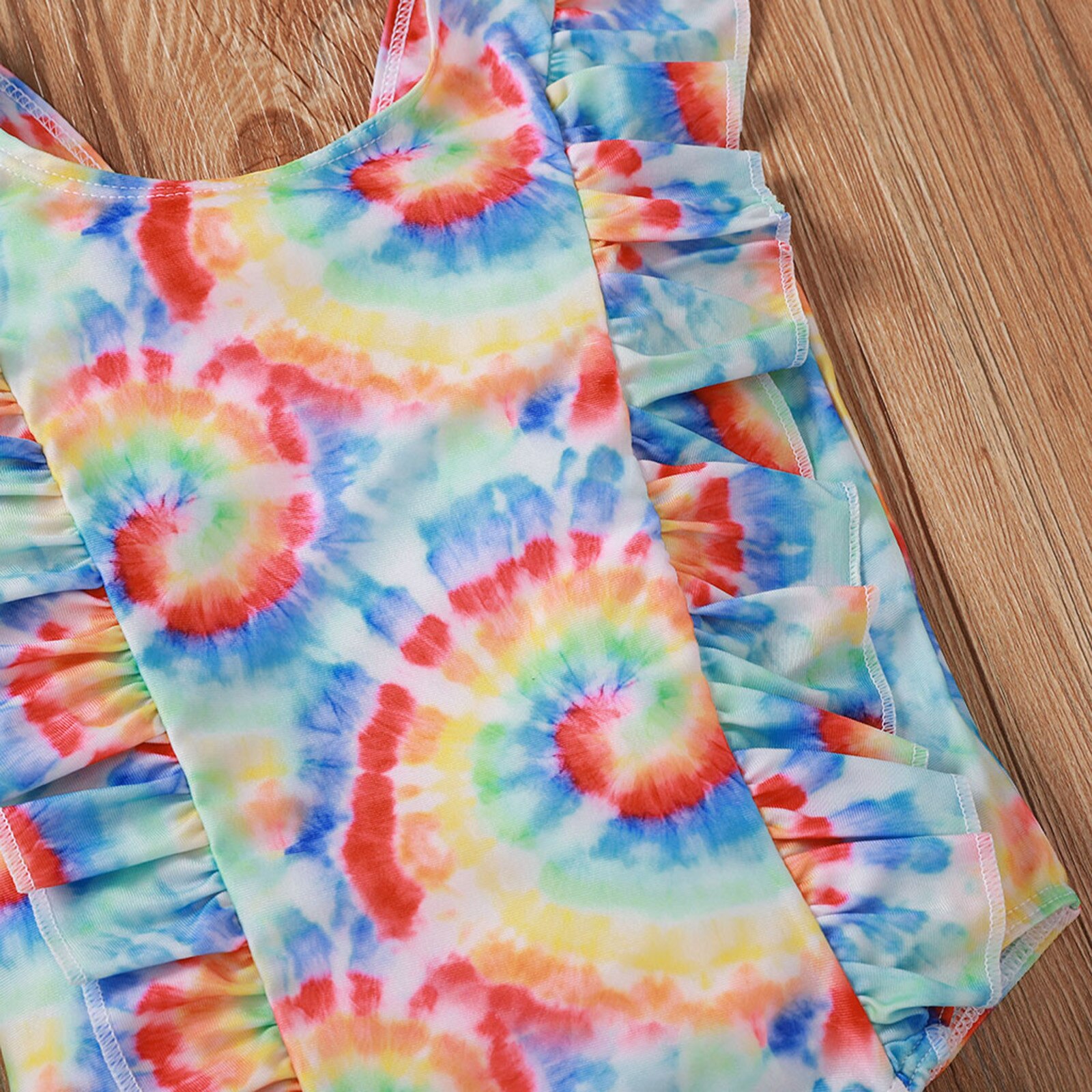 #40 6m-5t Toddler One Piece Newborn Kids Girls Swimwear Floral Print Sleeveless Belt Siamese Swimwear Swimsuit Bathing Suit