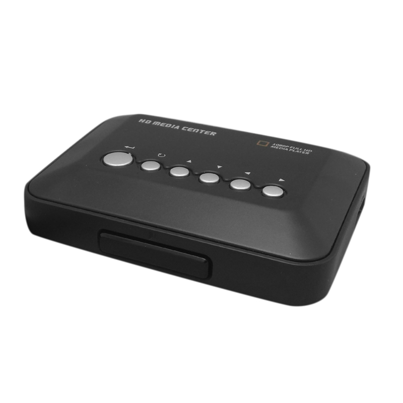 Reproductor multimedia USB 3,0 1080P HD para TV, reproductor HDD SATA de 2,5 pulgadas, compatible con 1TB, función selecta de reproducción de tiempo con enchufe europeo