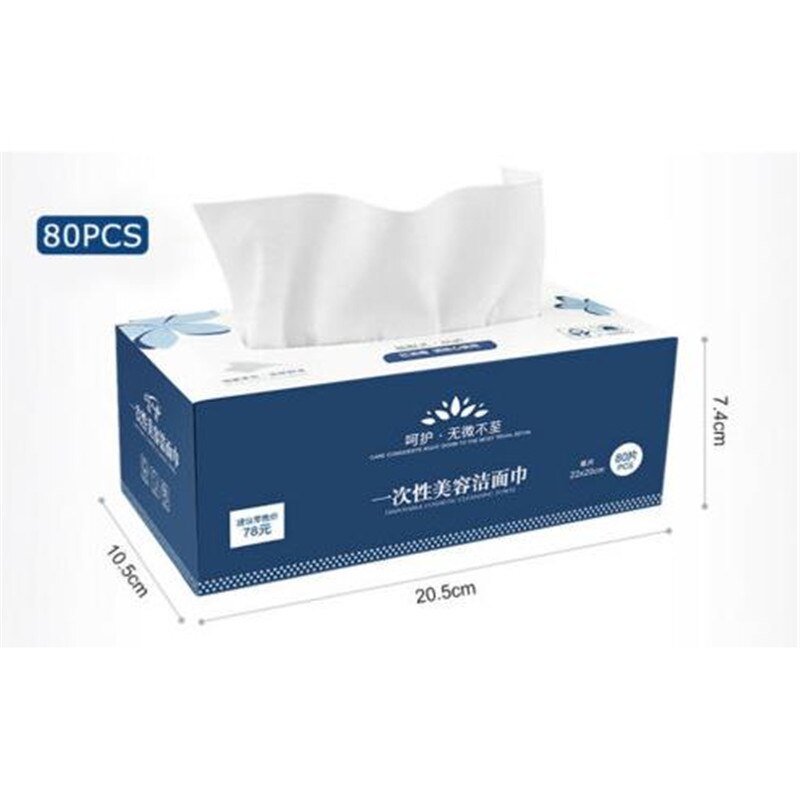 Luxury Disposable Face Cloths Towel Cotton Wash Infection Control Supersoft Cotton Disposable Wet And Dry Towel