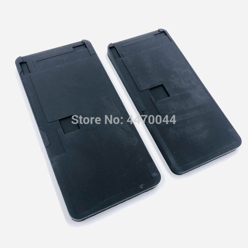 No Fold Flex Cable Black Rubber Pad OCA Laminating Mold Mat LCD Screen Refurbish Mould For iPhone 13 12 11 pro XS Repair Tools