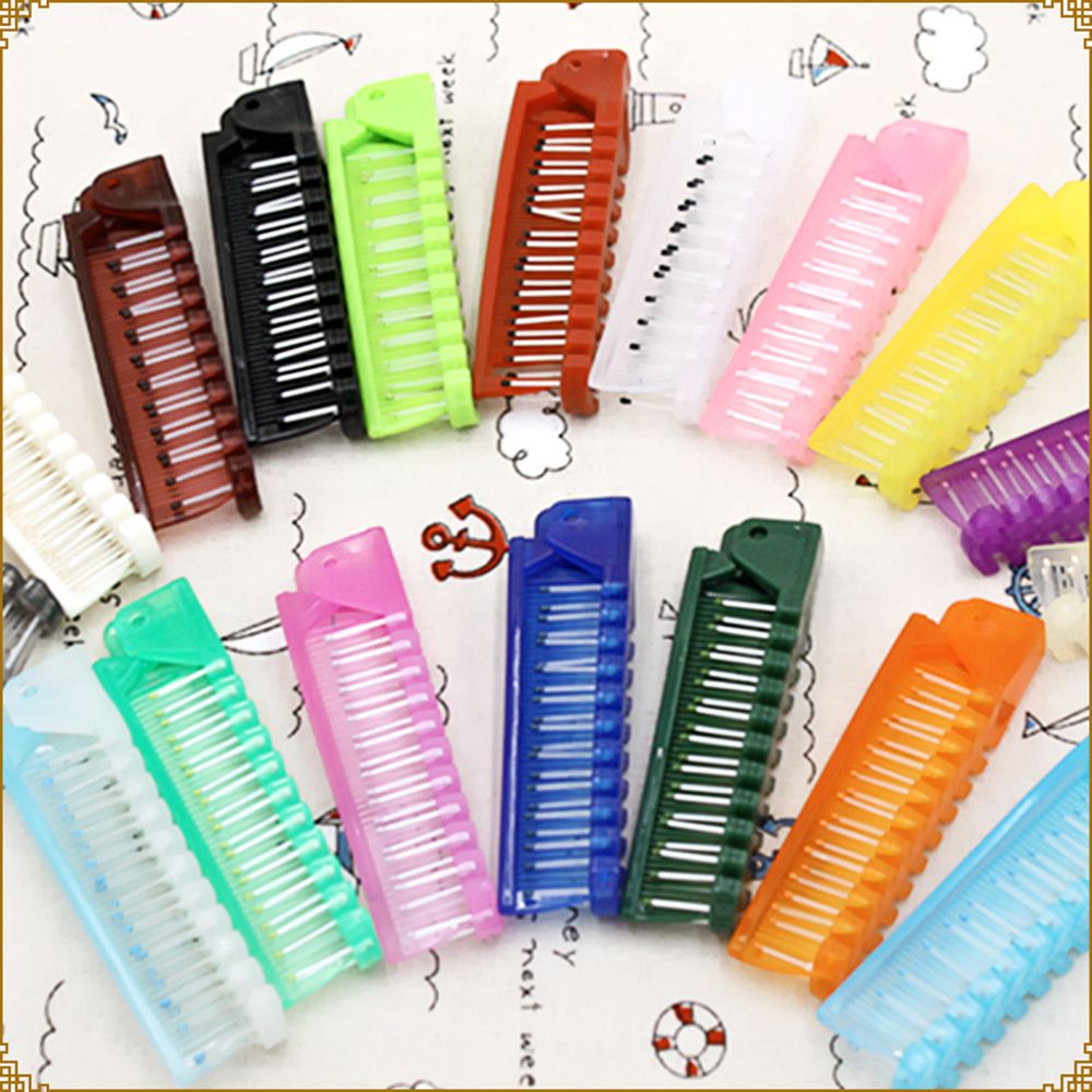 1 Pcs Disposable Travel Hair Comb Brush Foldable Massage Anti-Static Portable Folding Hair Comb Hairdressing Styling Tool