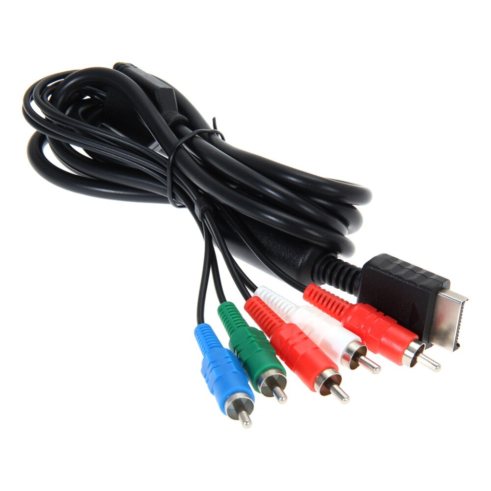 1.8 M 6FT Hdtv Av Audio Video Component Kabel Voor PS2 PS3 Spel Kabel Snoer Audio Video Component Kabels Voor sony PS2 PS3