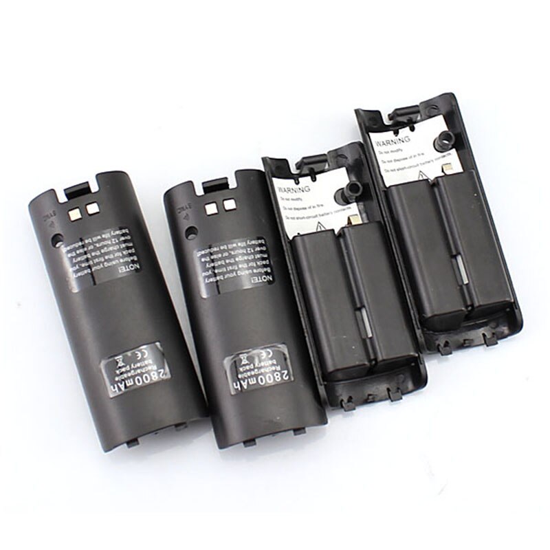 4 Stuks 2800 Mah Batterij Voor Wii Remote Controller 4 Poort Batterij Dock Charger Charging Station Kits Voor Nintend Wii controller