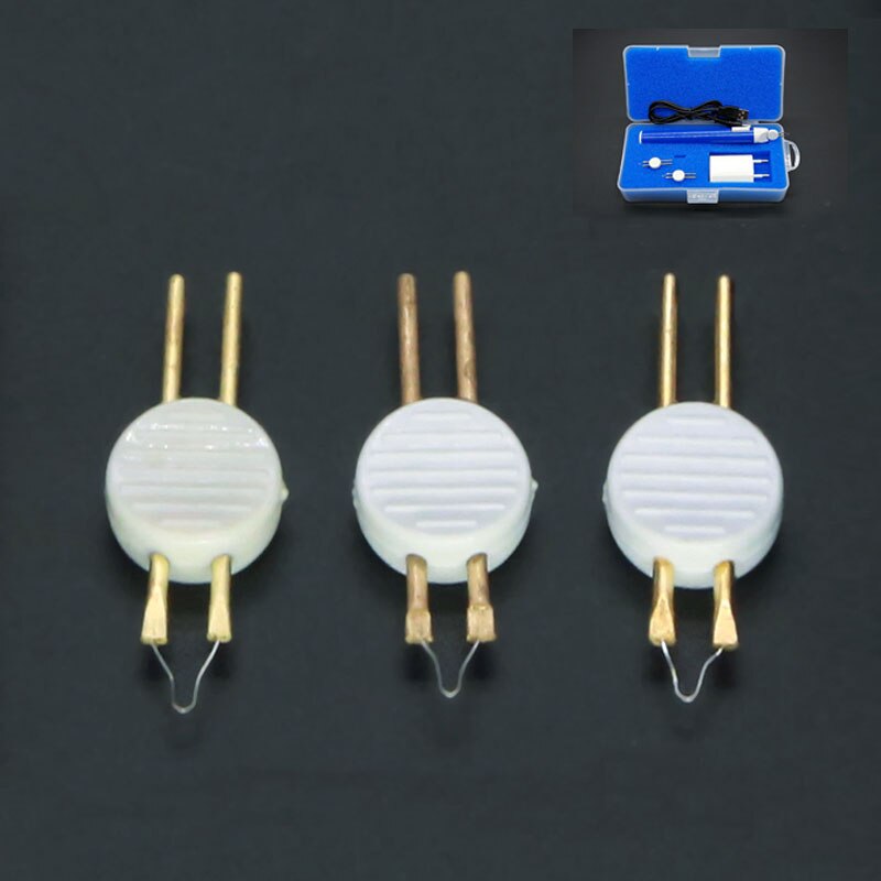 Electrocoagulation hemostatic device, coagulation pen, cosmetic plastic cautery device, rechargeable pen head, adjustable power: Copper