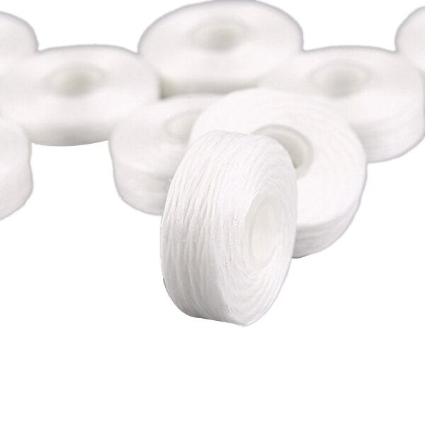 Floss Floss Roll- 10Rolls Europe Flosser Built-In Spool Wax Mint Flavored Replacement Flat Wire Den