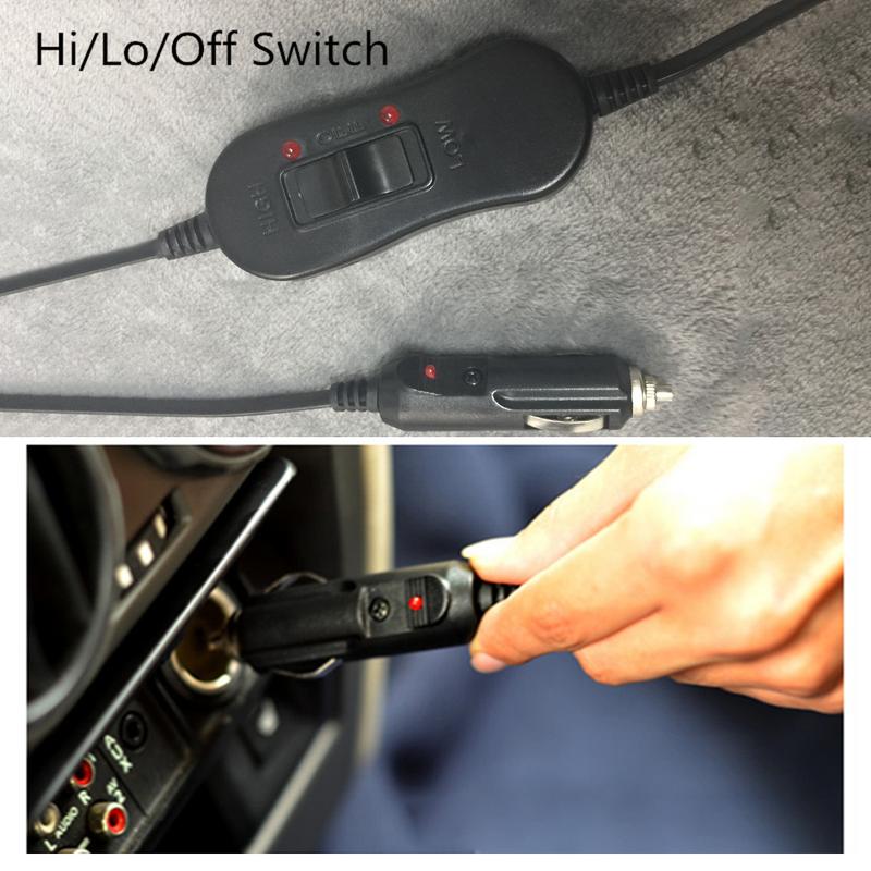 12v auton lämmityspeitto talvella lämmitetty 145 x 100cm ristikkoinen energiansäästöinen lämmin automaattinen sähköpeitto auton vakiolämpötilaan