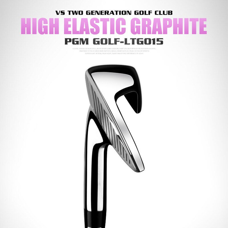 Dames Golf Geen. 7 Ijzers Beginner Golfers TIG015 Golf Club Rvs Hoofd, Carbon/Steel Shaft Vrouwen Rechtshandig Lzhzxy