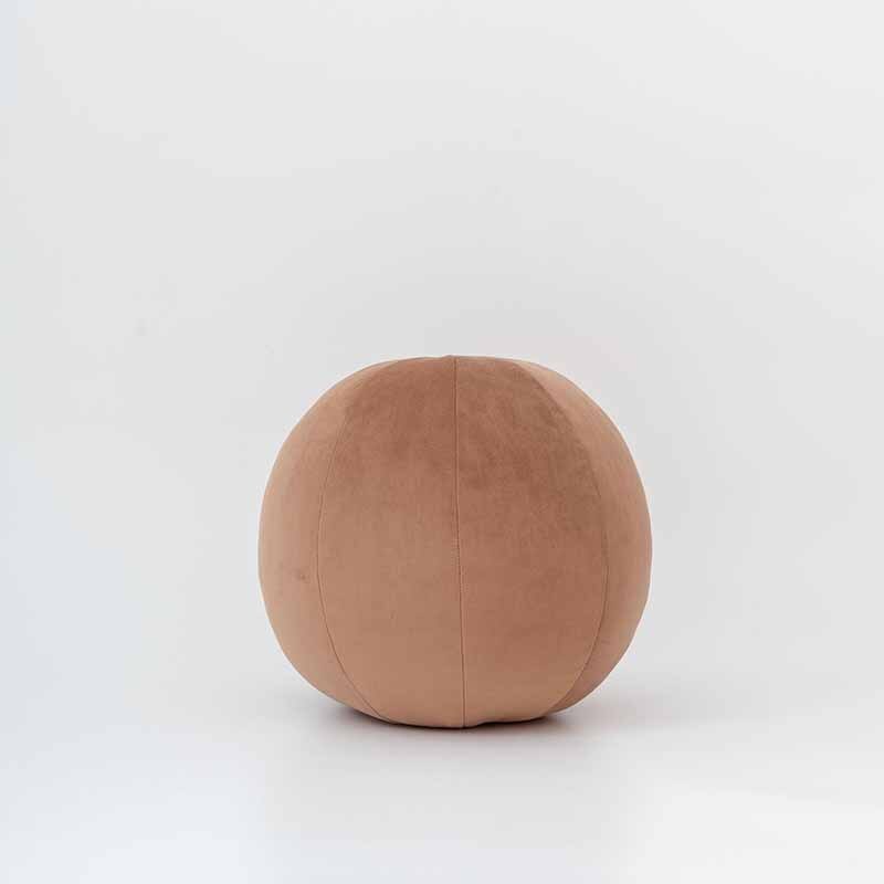 Simanfei kroppspute ball høy elastisk solide dekorative puter låve reisepute myk gåsedun klem sengepute: Brun