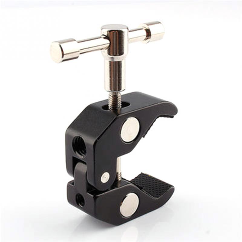 Nuovo 1 Pcs Della Macchina Fotografica Magic Arm Pinze Crab Clip Super Clamp Per DSLR Rig Studio Monitor LCD Light #0929