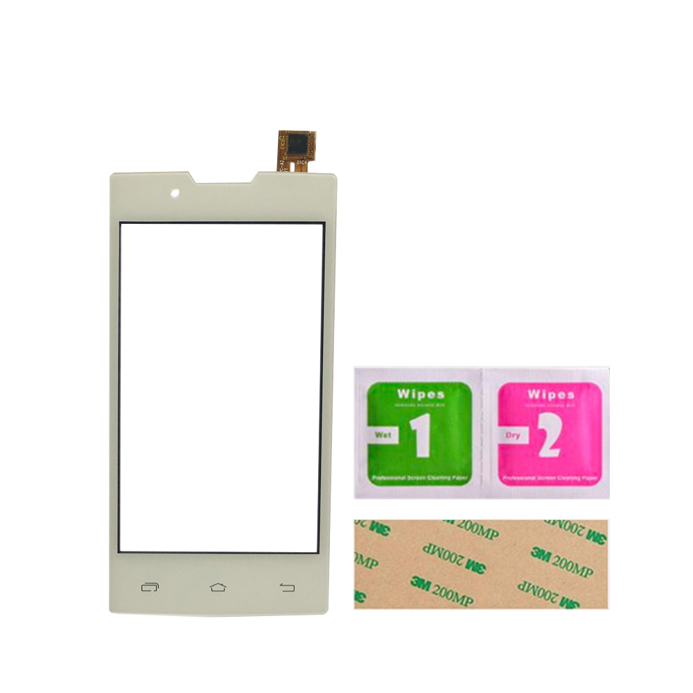 Touchscreen Mobile For Leagoo Lead 4 Touch Screen Digitizer Sensor Panel Touchpad Tools 3M Glue Wipes: White No Tools