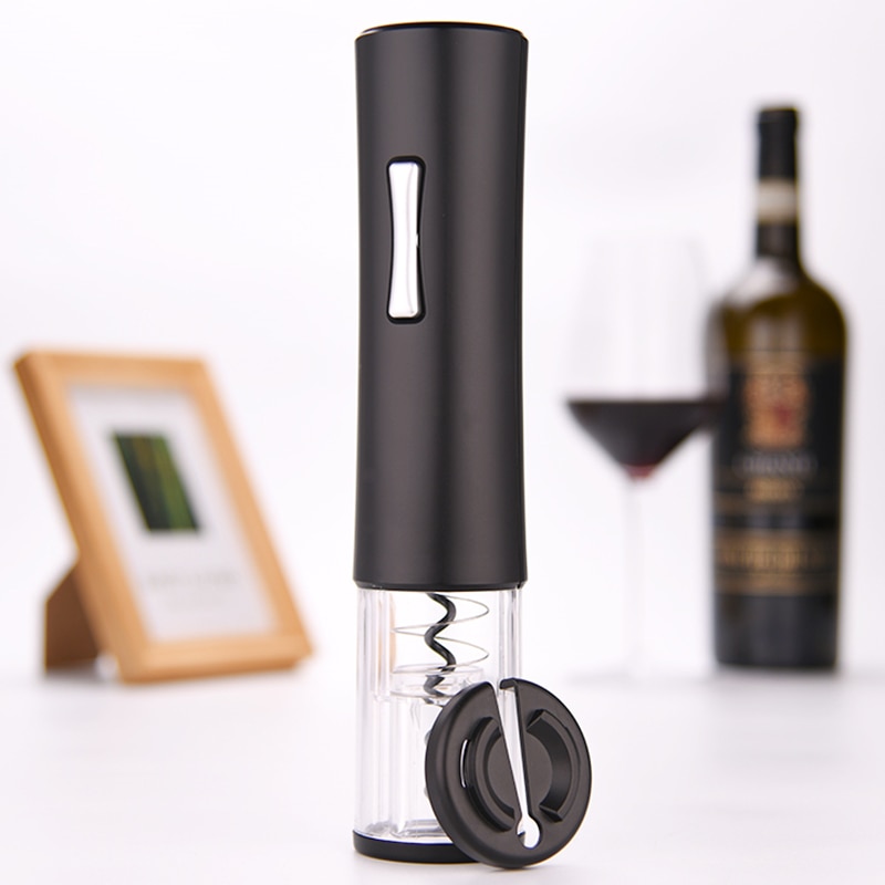Ouvre-bouteille de vin électrique automatique avec coupe-papier Portable tire-bouchon ménage facile à utiliser ouvre-bouteille outil de cuisine