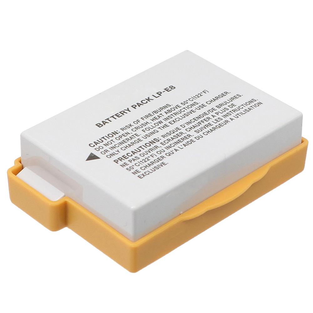 Original 1120mah LP-E8 LPE8 Camera Battery for Canon EOS 550D 600D 650D 700D Kiss X4 X5 X6i X7i Rebel T2i T3i T4i T5i Batterie