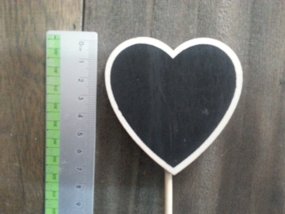 Gemengde vorm zwart bord voor bloempot in de tuin, naambord, prijsbord, idee voor tuin en feest