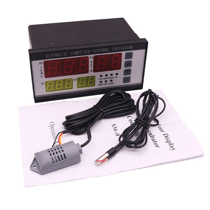 1 pcs 220V XM-18 Controller Incubator Multifunctional Automatic Incubator Industrial Incubators Temperature Probe 0.85kg