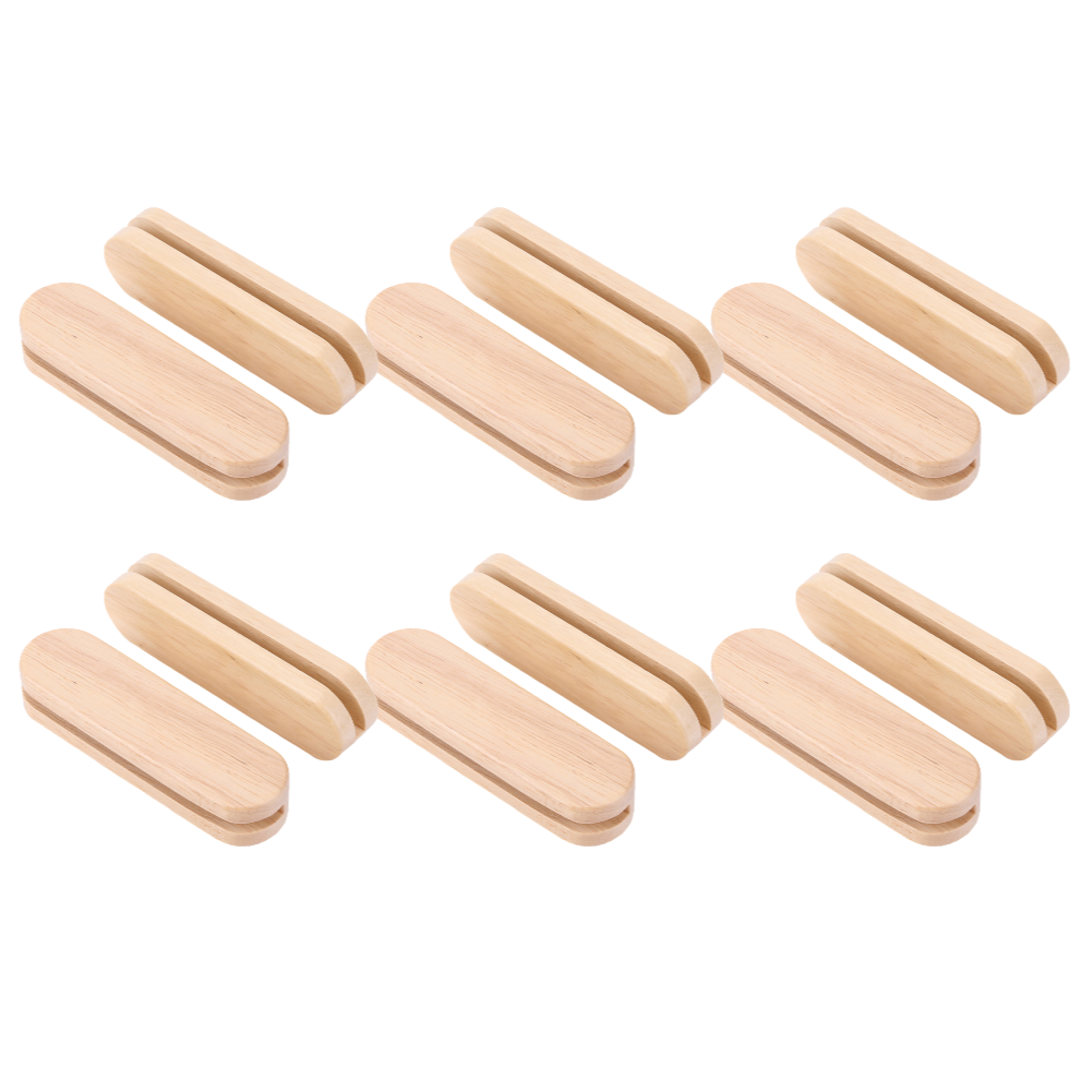 2-20pc Massivholz Grill pfanne isolierter Griff hitze beständiger tragbarer Grill platten griff für Kochgeschirr Saucen pfanne Bratpfanne: Lila