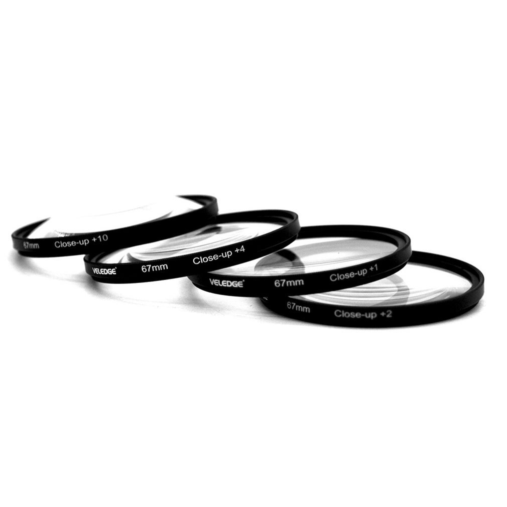 67mm nah dran-hoch Makro Filter einstellen Professionelle Fotografie Linsen Bausatz + 1 + 2 + 4 + 10 magnificatoin Kamera Optique Verre Mikro