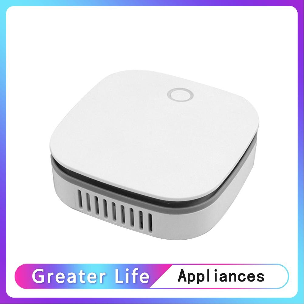 Mini Air Purifier Smart Fridge Freshen Air Cleaner Portable Ozone Anion Generator USB Rechargeable Kitchen Auto Home Clear