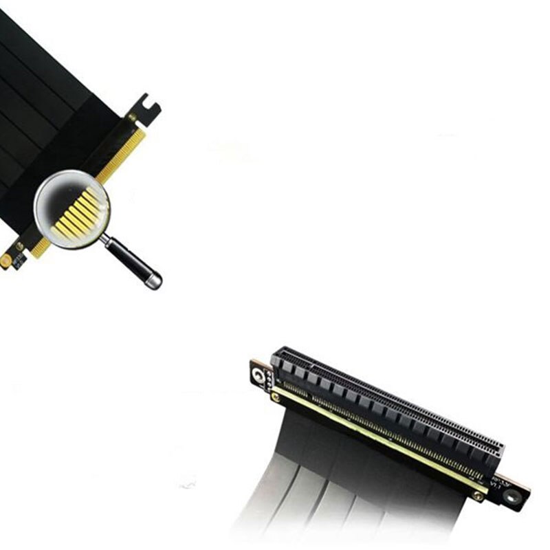 30cm Pci-E 3.0 16X ie Card Extension Cable PCI-E ie Card Adapter Wiring