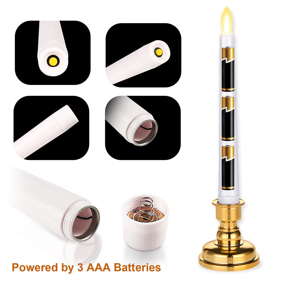 Bougies décoratives à piles Led mando a distanciaCandles | Petits lampes à thé, bougies électroniques de fête