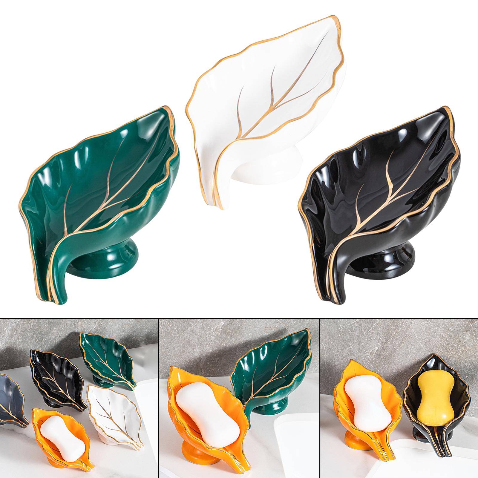 Keramische Zeepbakje Drainage Lade Rek Doos Opbergcontainer Zeephouder Voor Badkamer Toiletbad Decor