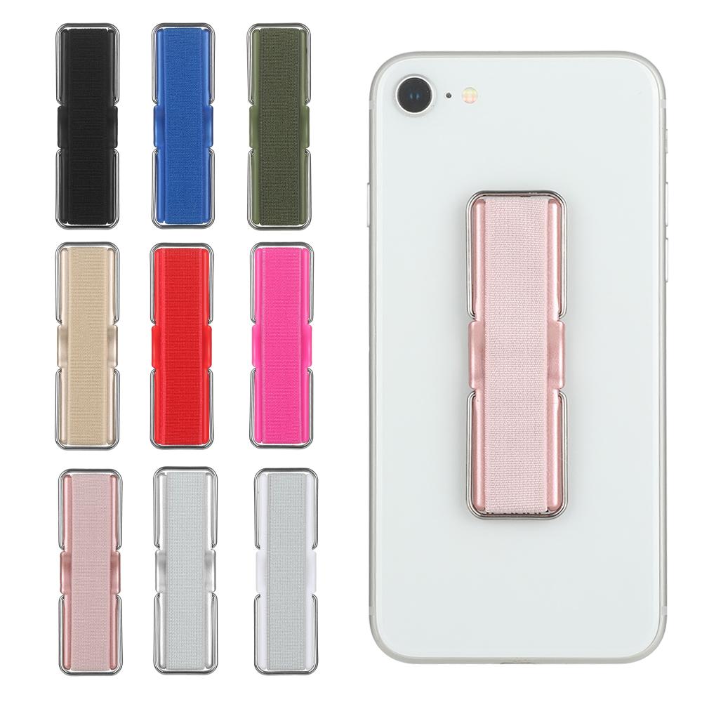 Soporte elástico Universal 2 en 1 para teléfono móvil, correa de agarre para el dedo, soporte elástico trasero para iPhone, iPad y tableta