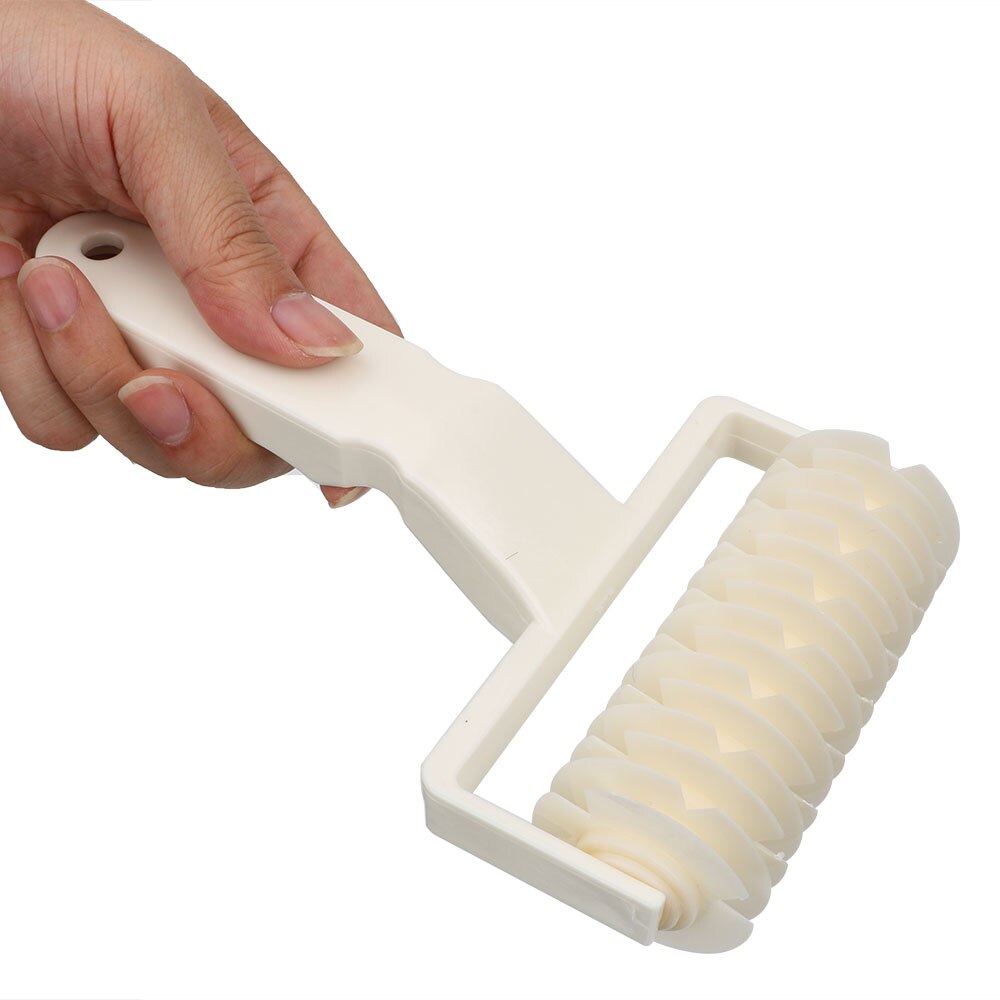 Kunststoff Kuchen Pizza Cookie Cutter Präge Teig Rolle Gitter Cutter Handwerk Rad Messer Große größe Gebäck Backen Werkzeuge