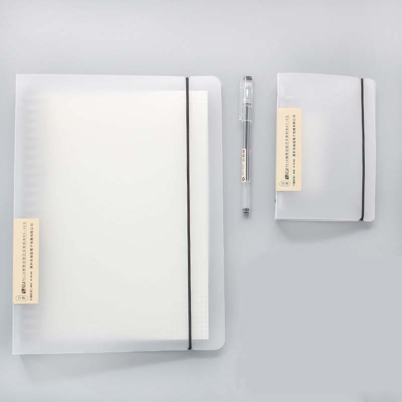 1PC Matte Binder Loose Leaf File Folder A5 A6 A7 Notebook Kawaii Stationery Office School Supplies material escolar papeleria
