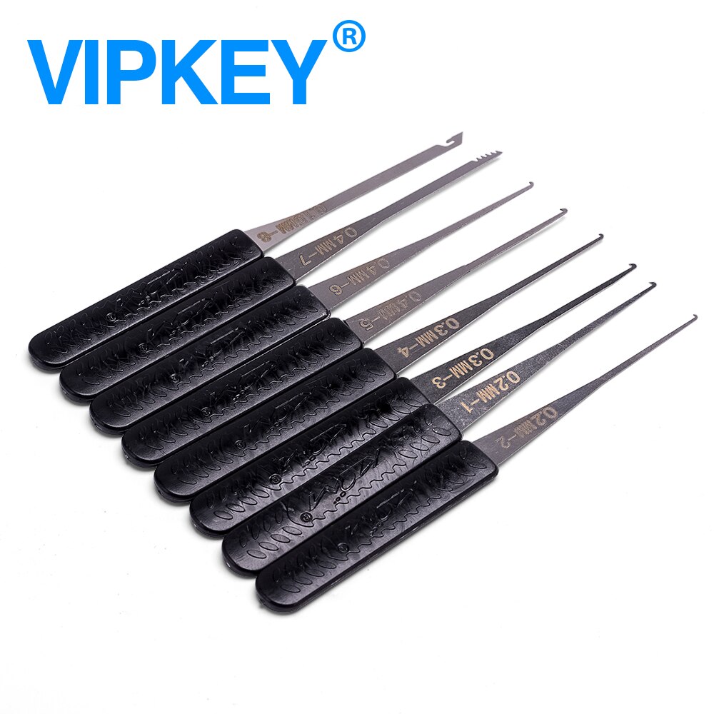 high style broken key extractor key lock broken needle locksmith tool Set