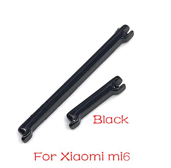 Side Power Key +Volume Button For Xiaomi Mi A2 6 6X 9 8 Lite Max Note 3 Play Parts: Mi 6 Black